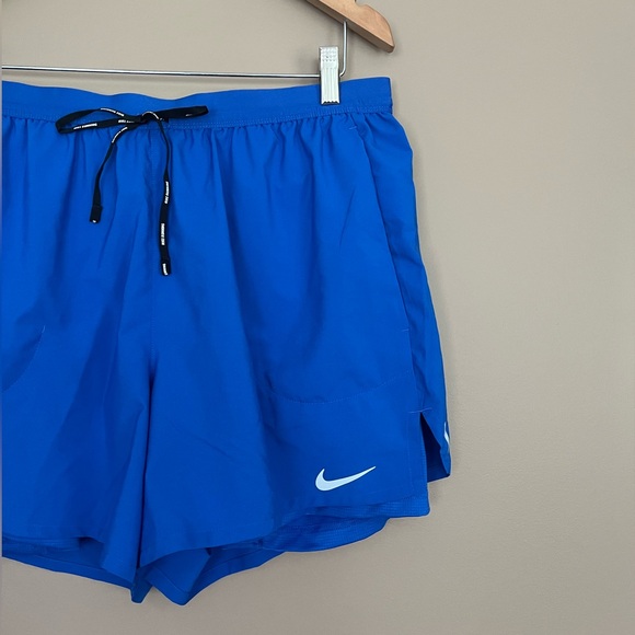 {Nike} Dri-Fit Flex Stride Running Shorts with Brief Liner in Blue - Mens XXL - Picture 3 of 12